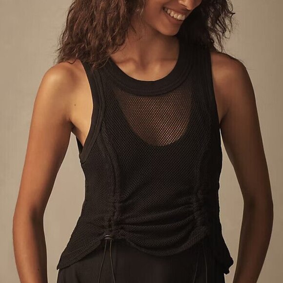 Daily Practice by Anthropologie Forward Line Midi Dress PL LP new nwt blACK - Picture 2 of 4